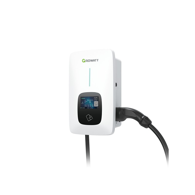 Growatt EV charger 2x socket/tethered